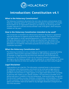 Introduction: Constitution v4.1