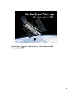 25 Years of the Hubble Space Telescope - Speaker