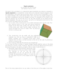 Regular polyhedra