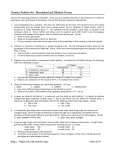 Genetics Problem Set: Monohybrid and Dihybrid Crosses