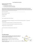 Honors Biology Midterm Study Guide Chapter 1 and 2: The Science