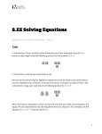 Solution - Illustrative Mathematics