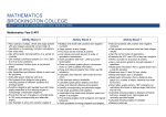 Maths - Brockington College