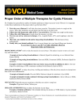 Proper Order of Multiple Therapies for Cystic Fibrosis