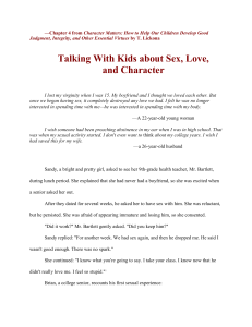 Talking With Kids about Sex, Love, and Character
