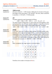 HighFour Mathematics Round 5 Category A: Grades 4 – 5 Monday