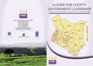 A Guide for County Government Leadership