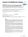 Comparison of flow characteristics and vascular reactivity of radial