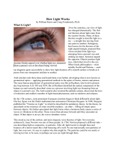 How Light Works - NYU Web Publishing