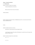 Chapter 2 – Solving Linear Equations 2.1 – Writing Equations