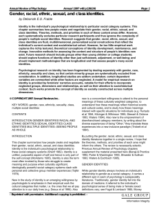 Gender, racial, ethnic, sexual, and class identities (1997).