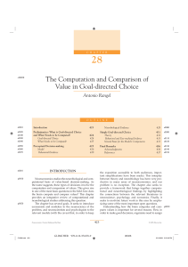 The Computation and Comparison of Value in Goal