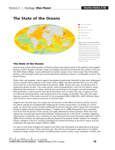 The State of the Oceans