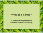 What is a Tonne? - CarbonSolutions