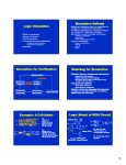 Logic Simulation Simulation Defined Simulation