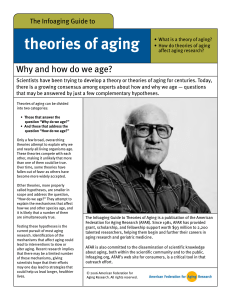 Why and how do we age? - American Federation for Aging Research