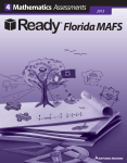 Ready Florida MAFS Grade 4 Sampler