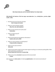 Biology I SB1c Macromolecules and the Scientific Method Test