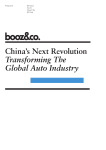 China`s Next Revolution Transforming The Global Auto Industry