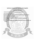 Synthesis, Structure and functions of hemoglobin Learning