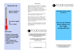 Cool and reheat food - Food Standards Australia New Zealand