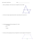 Honors Geometry - AREA Practice Name