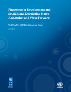 Financing for Development and Small Island - UN