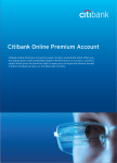 Citibank Online Premium Account