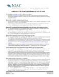 Analysis of The Iran Export Embargo Act (S. 1001)
