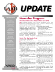 November - UAAD - University of Nebraska–Lincoln
