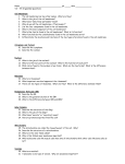 Name pd _____ date 4.3 – 4.4 Organelles Questions Cell