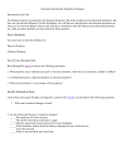 Chemical and Physical Properties Webquest