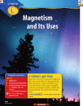 Chapter 8: Magnetism and Its Uses