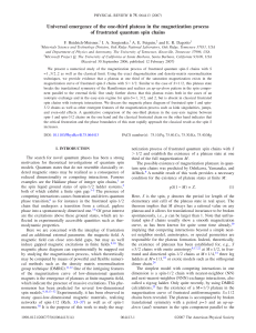 Universal emergence of the one-third plateau