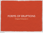FORMS OF ERUPTIONS