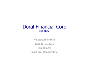 Doral Financial Corp