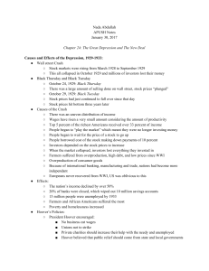 Nada Abdullah APUSH Notes January 30, 2017 Chapter 24