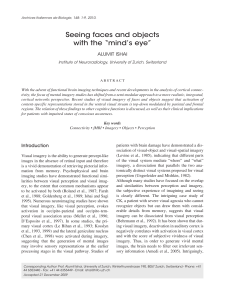 Seeing faces and objects with the “mind`s eye”