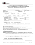 patient history for mitochondrial disorders