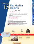 Chapter 15: The Muslim Empires, 1450-1800
