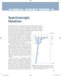 CCR 19: Spectroscopic Notation