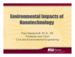 Environmental Impacts of Nanotechnology