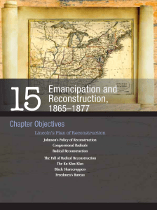 15Emancipation and Reconstruction,