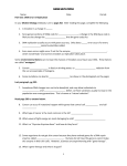 Gene Mutations webquest