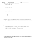 Geometry R Unit 10 Homework #4 Name: 1. . a. sin cos 38 b. cos sin