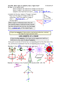 line symmetry of a figure - Manhasset Public Schools