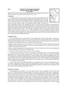 Geology of the Alberts Lake Area (NTS 64K13SE and 14SW