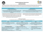 Creating Performance Assessments