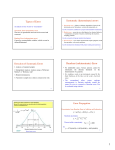 Types of Error Systematic (determinate) errors Random