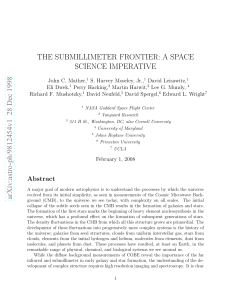 The Submillimeter Frontier: A Space Science Imperative